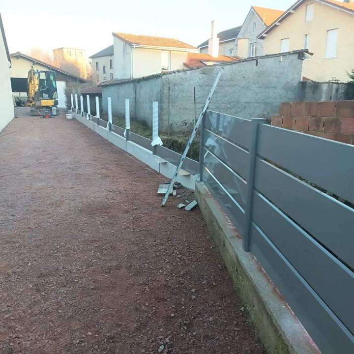 Pose de clôture Chabreloche