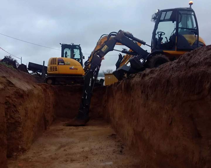 Travaux de terrassement Chabreloche
