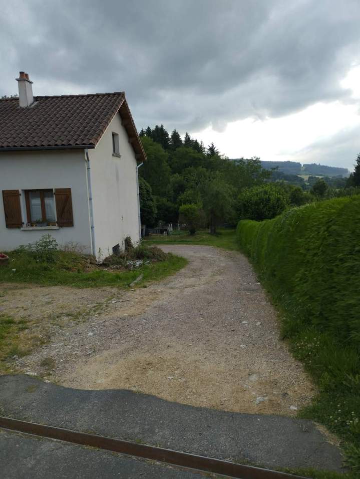 Pelle pour travaux de terrassement Chabreloche